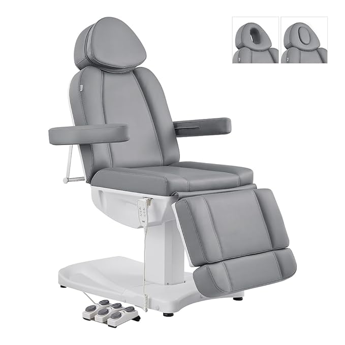 Dir Medical Examination Chair Facial Beauty Spa Bed and Chair with 3 Motors Ink