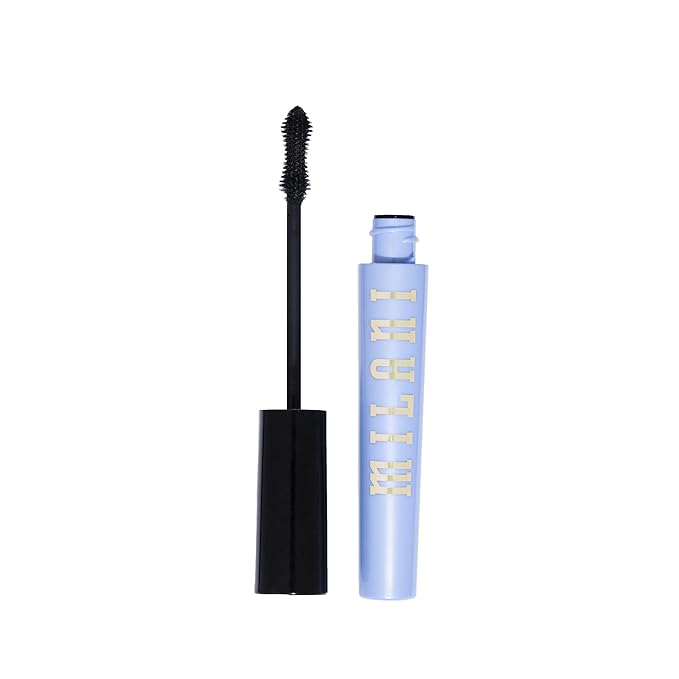 Milani Waterproof Mascara Volume and Length, Highly Rated Anti-Gravity Black Shade with Castor Oil and Molded Hourglass Shaped Lash Coating Mascara Wand