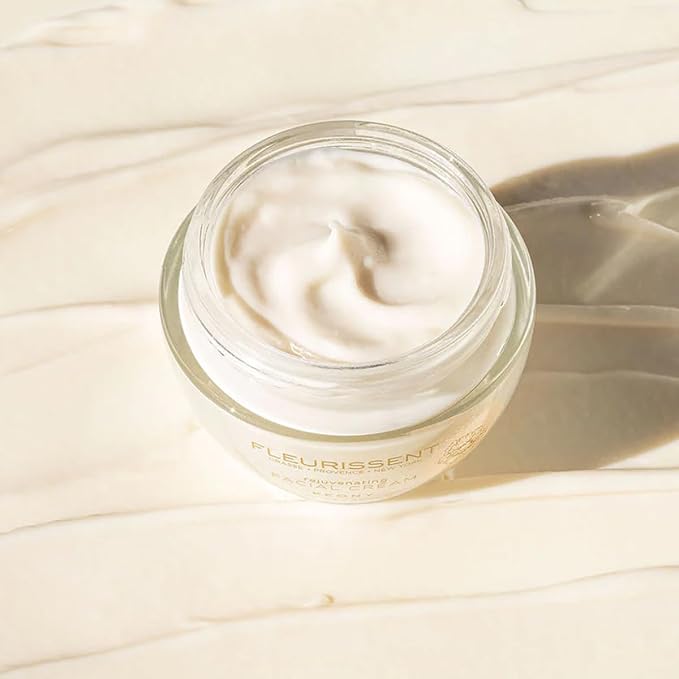 Fleurissent Tranquil Touch Ylang-Ylang Rebalancing Facial Cream – Soothing Skincare Ritual, 0.5 FL OZ, Lightweight, Calming, COSMOS Organic Certified Formula for All Skin Types