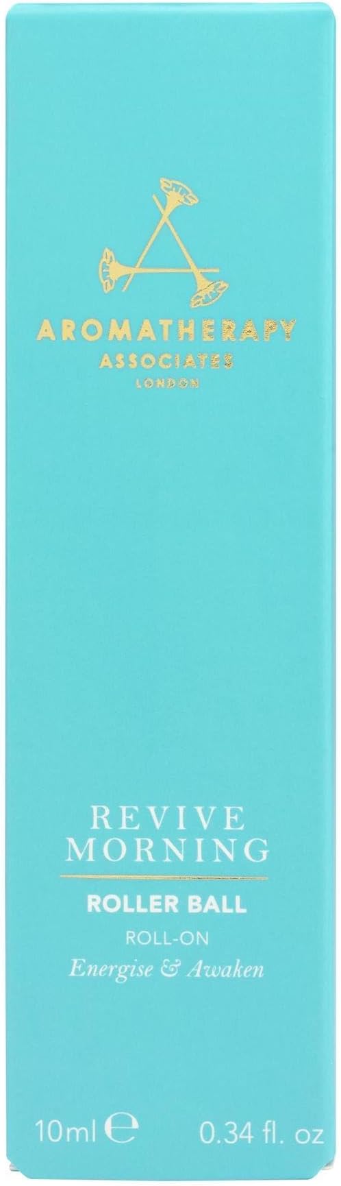 Aromatherapy Associates Revive Morning Roller Ball. Premium Blend of Neroli and Grapefruit Essential Oils to Reset and Refresh on the Go (0.34 fl oz)