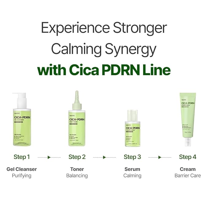 NACIFIC Cica PDRN Gel Cleanser 6.76 fl oz 200ml – Centella Asiatica, Low pH Deep Pore Cleanser for Sensitive Skin, Soothing & Purifying Korean Face Wash