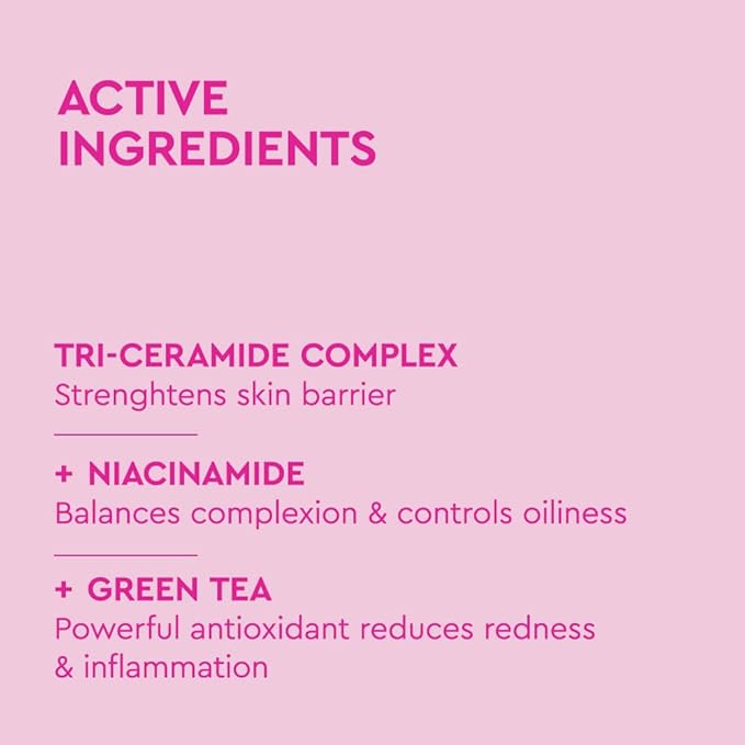 BYOMA Moisturizing Gel Cream - Barrier Repair Cream/Gel Face Lotion with Niacinamide and Green Tea - Ceramide Face Moisturizer for Dry Skin - Alcohol Free, Oil Free Face Moisturizer - 1.69 fl. oz