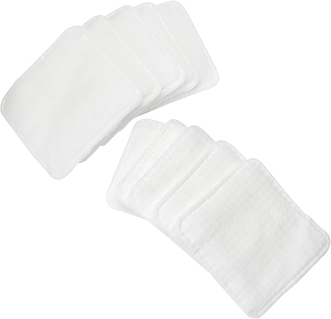 ForPro Premium Pure & Simple XL Facial Pads (360-Count), Triple Layered Ultra Soft Disposable Makeup Remover Pads, 100% Vegan & Cruelty-Free, Pack of 6-60 Cotton Squares