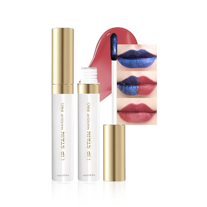 Matte Lip Stain Wipe Off Masque - Peel Off Lip Stain Tattoo, All Day Peel Off Lip Tint,Long Lasting Lip Mask,Waterproof Transfer-proof Lip Liner Peel Off Lip Gloss,Stay Lip Makeup 09#