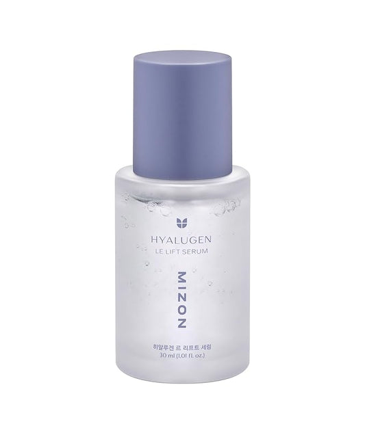MIZON Hyalugen Le Lift Serum with Hyaluronic Acid and Marine Collagen for Fine Lines Total Face Care Youthful Skin Refreshing Lifting Korean Skincare (1.01 oz)