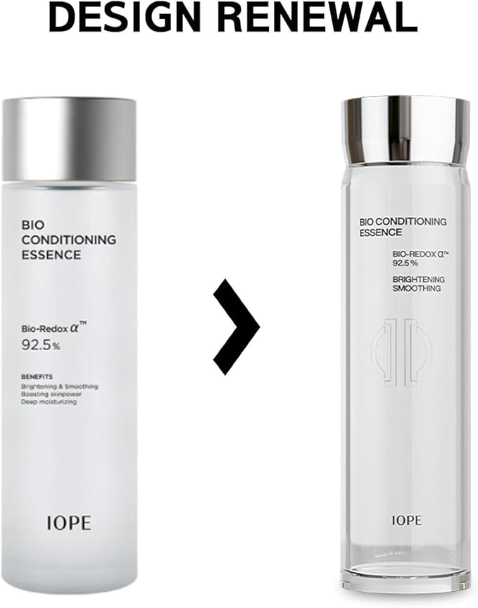 IOPE Bio-Conditioning First Step Essence | Fast Absorbing Korean Facial Toner for Sensitive Skin, Intensive Hydration & Smoothing, Anti-Oxidant and Purification, Daily Glow Skincare, 2.84 Fl Oz.