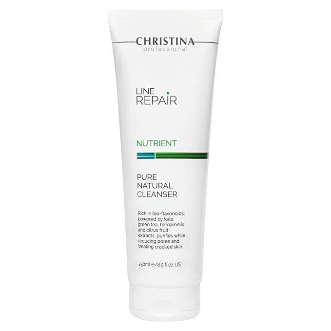 -CHRISTINA- Line Repair - Nutrient Pure Natural Cleanser For All Skin Types 250ml / 8.5 fl.oz
