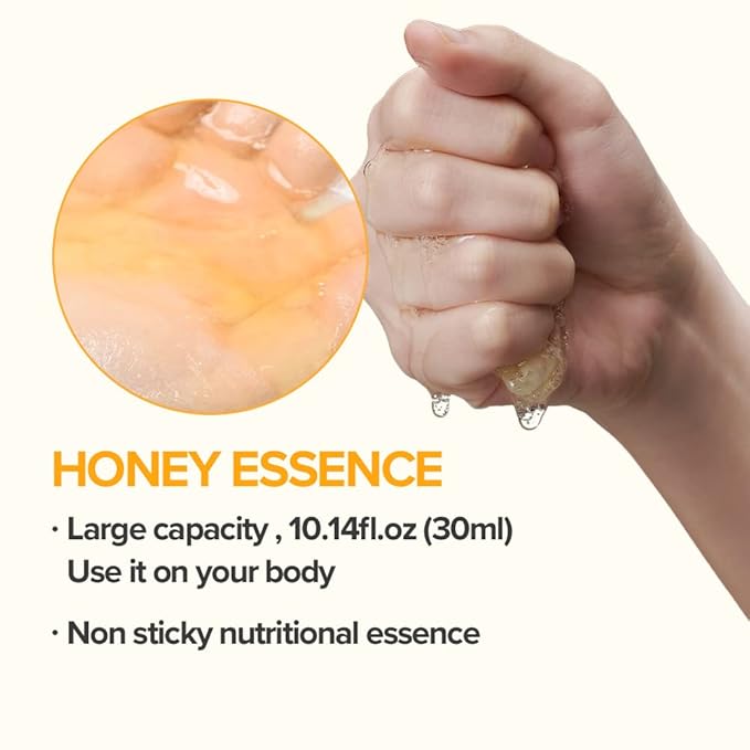 JMsolution Honey Royal Propolis Ampoule Korean Skin care Face Mask -Rich Moisturizing boositng Nutrition -10sheets For All Skin Type