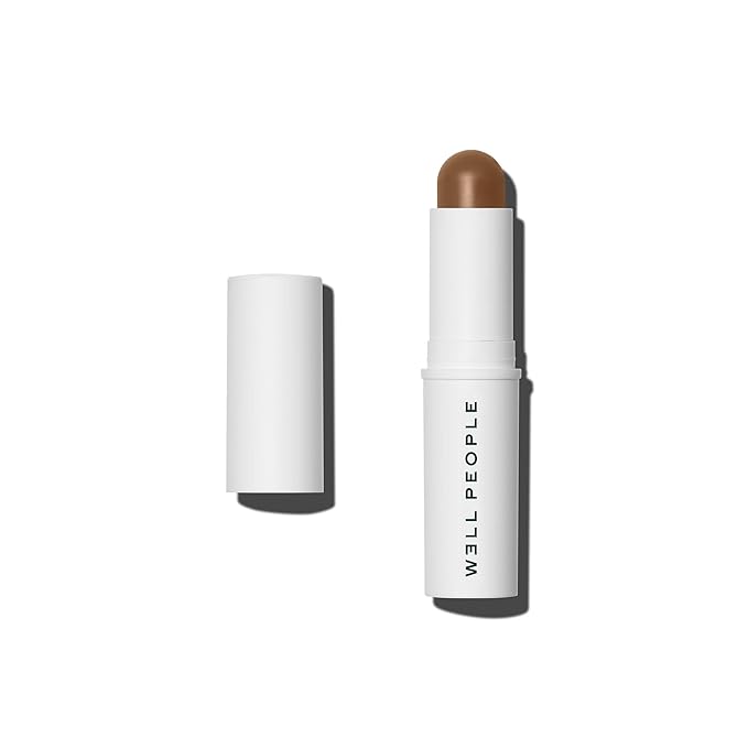 Well People Supernatural Complexion Stick Foundation + Concealer, Buildable, Light-to-Medium Coverage, Soft Matte Finish, Lightweight + Hydrating, Multi-Use, Vegan & Cruelty-Free, 38 Deep Tan Cool