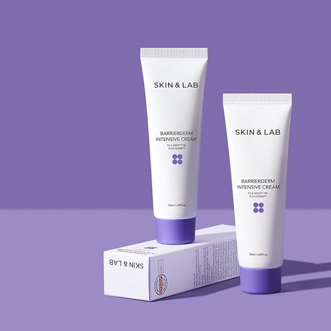 [SKIN&LAB] Barrierderm intensive cream, moisturizing,gentle, light texture, face and body (3.38 fl oz.)