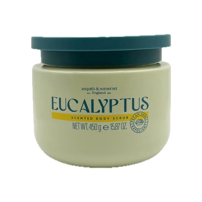 Asquith & Somerset Eucalyptus Scented Body Scrub, 15.87 oz