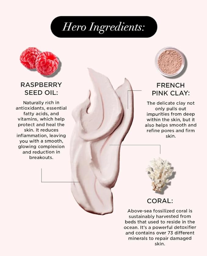 Averr Aglow Clear Skin Elixir, Face Mask Prevent Breakouts, Clear Acne & Oily Skin, Fade Scars Marks, Natural Skincare Solution, Reducer & Pores Cleanser Treatment, Natural Younger Looking Skin