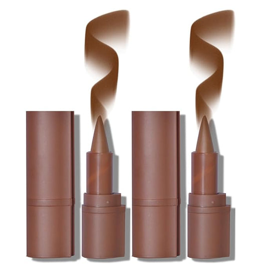 2Pcs 2-in-1 Gradient Lip Liner and Lipstick Lip Combo Set - Achieve Flawless Contour and Gradual Ombre Effect with Easy-to-Use Crayon Form and Cone Tip (2Pcs 01# Milk Tea)