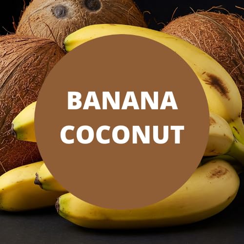 Peace Love + Lotion Banana Coconut Scented Natural Body Lotion, 12 Oz