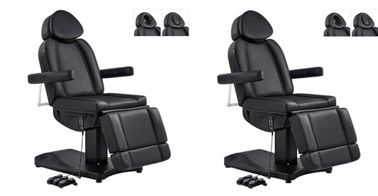 Dir Full Electrical Medical Aesthetic Chair Facial Beauty Bed Podiatry Doctors Office Chair with 3 Motors Ink