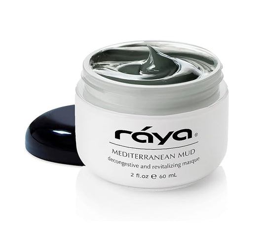 Raya Mediterranean Mud Masque (611) | Revitalizing Facial and Body Treatment Mask for Dull and Congested Skin | Rich in Vitamins and Minerals