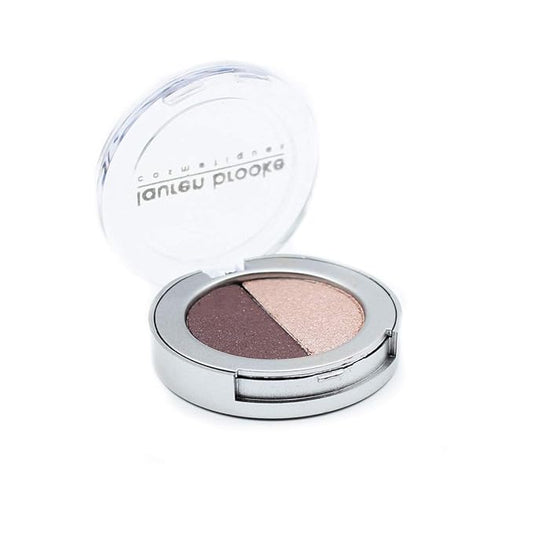 Lauren Brooke Cosmetiques Pressed Eyeshadow Duo, Natural, Organic Makeup (Tanzi/Moon Dust)