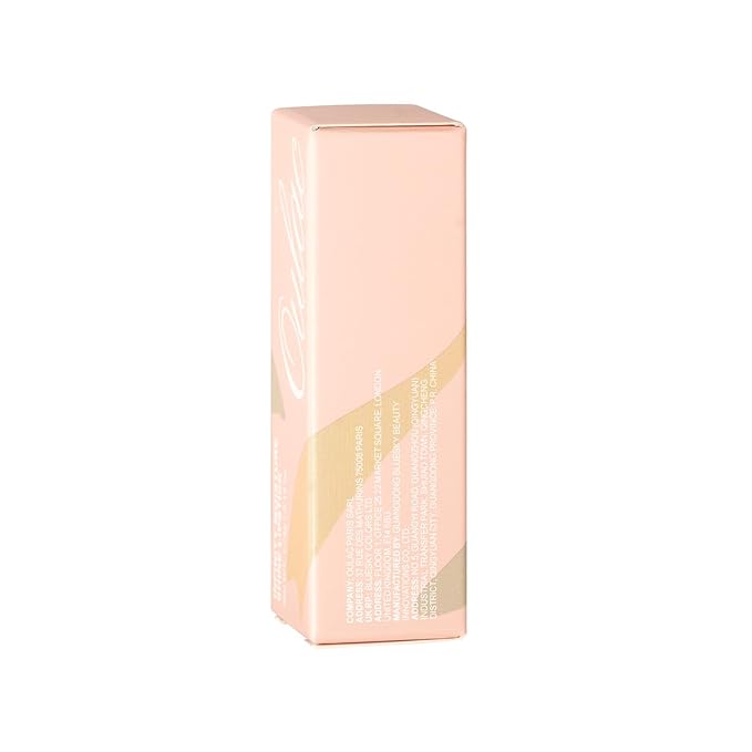 Oulac Pink Shimmer Lipstick for Women, Infinity High Shine Finish, Hydrating Lip Color Infused with Damask Rose Oil for All-Day Comfort, Gluten-Free Vegan Beauty, D02 Sparkle Sensation