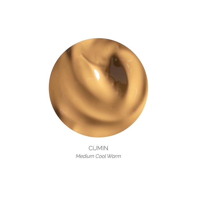 OFIR Skin Satin Medium Coverage Foundation | Lightweight Foundation Makeup with Vegan Formula | Blue Light Protection& Non-Creasing for Long-Lasting Wear | 1 FL OZ (Cumin - Medium Cool Warm)