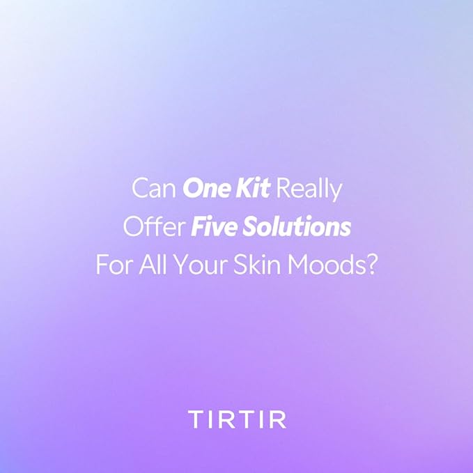 TIRTIR 5 Actives Power Serums Kit – Korean Skin Care Set with Vitamin C, Niacinamide, Azelaic & Hyaluronic Acid, Hydrating Serum, Radiance Boost, Nourishment, Travel Essentials, Skincare Gift