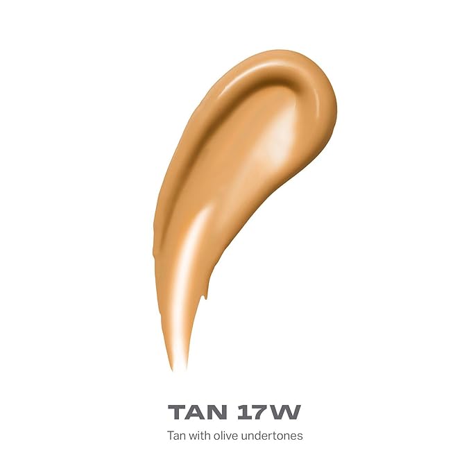 Morphe Lightform Dewy Foundation - Extended Hydration Foundation Makeup with a Lasting, Natural Radiant Finish - Long-Wearing Formula with Buildable, Medium Coverage - Tan 17W (1.01 fl oz)