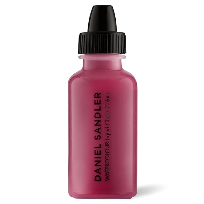 Daniel Sandler WATERCOLOUR BLUSH LIQUID DIVINE. Buildable & Blendable Long-Lasting Waterproof Liquid Blush for Cheeks & Lips for All Skin Types including Mature, Dry, Combination & Oily.