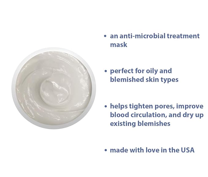 Raya Bio-Drying Masque (710) | Facial Treatment Mask for Oily and Break-Out Skin | Helps Dry Up Blemishes, Minimize Pores, and Reduce Oiliness