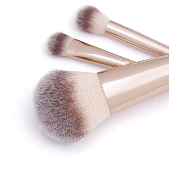 MAGEFY Makeup Brushes, 22 Pcs Professional Premium Synthetic Makeup Brush Set with Case, Foundation Eyeshadow Brush Travel Make up Brushes Set (Blackgold)