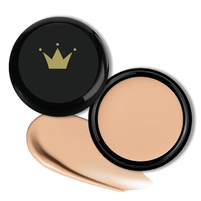 Kaely Pot Concealer Full Coverage, Under Eye Brightener Color Correcting Concealer for Dark Circles, Waterproof Foundation Face Makeup, Eye Ring Corrector de ojeras, 05 Beige