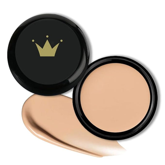 Kaely Pot Concealer Full Coverage, Under Eye Brightener Color Correcting Concealer for Dark Circles, Waterproof Foundation Face Makeup, Eye Ring Corrector de ojeras, 05 Beige