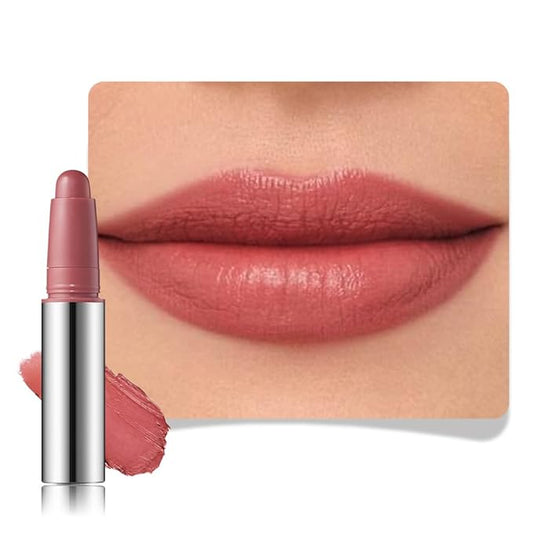 Nude Brown Matte Lipstick Crayon for Women, Long Lasting Waterproof Velvet Lip Liner Pencil, High Pigment Creamy Lipstick, Longwear Non-Drying Lip Makeup Cruelty-free 24 Hours Original, 01#