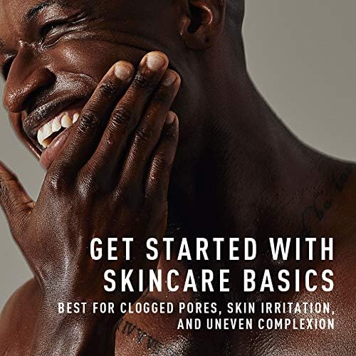 Bevel Skin Care Set - Includes Face Wash with Aloe Vera, Glycolic Acid Exfoliating Pads, Lightweight Face Moisturizer, Helps Treat Blemishes, Bumps and Discoloration (Packaging May Vary)
