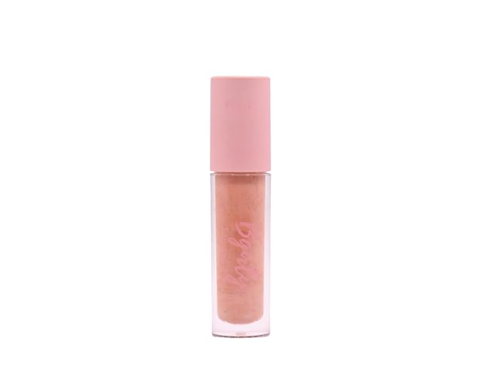 | Handmade, Vegan, Moisturizing Lip Gloss, Non-Sticky Lip Gloss (Latte)