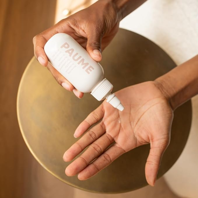 PAUME Moisturizing Antibacterial Sanitizer Hand Gel, 3 Fl Oz, Silicon & Paraben Free, No Artificial Fragrances & Vegan, Long-Lasting Hydration