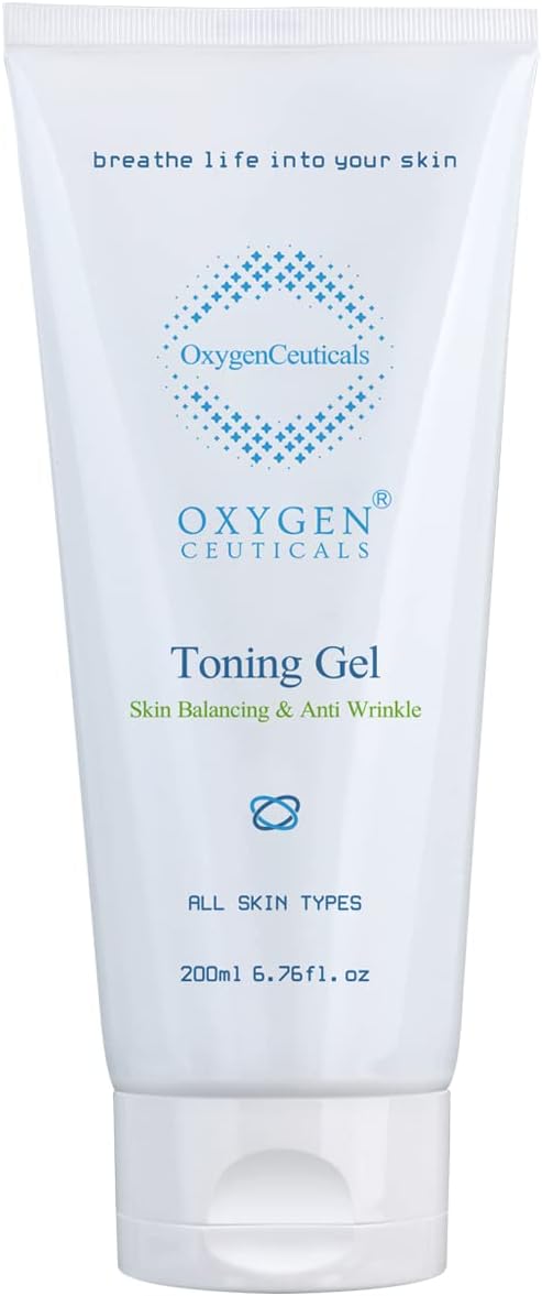 Toning Gel – Premium Hydrating Gel Toner with Centella & Licorice Root Extracts, Adenosine Anti-Wrinkle, Soothing Care for Dry & Sensitive Post-Treatment Skin. 6.67 fl.oz (200ml)