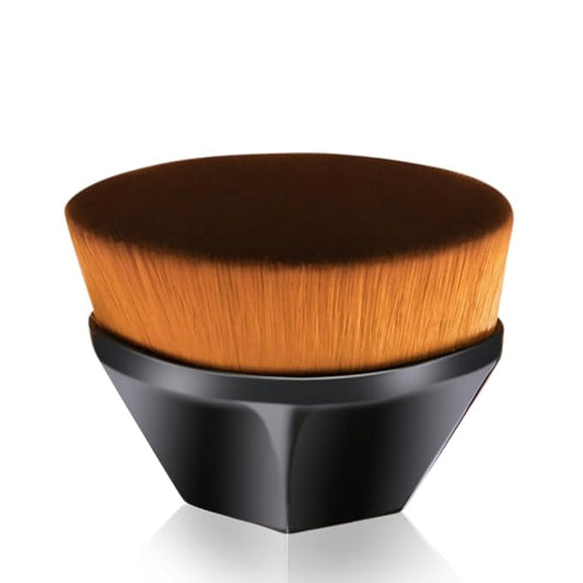 DUcare Self Tanner Brush, Large Tanning Foundation Brush for Face and Body, Kabuki Tan Applicator for Smooth and Even Coverage with Protective Case