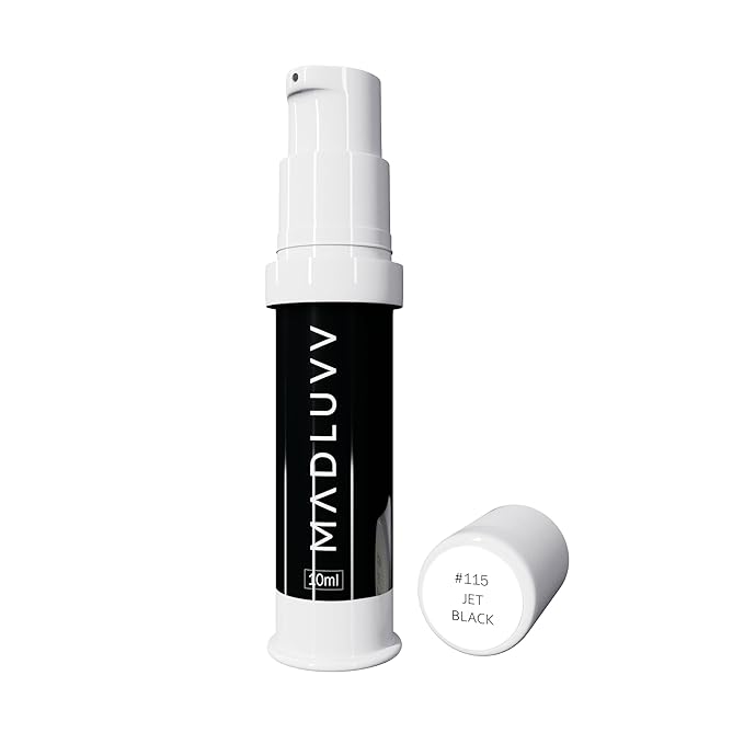 MADLUVV Professional Makeup Pigment for PMU Brow Artistry, Made in the USA, Vegan, Cruelty-free, Non-Toxic, Gel Consistency & High Retention - Deluxe Set / 10 Pigment Colors + Shading Solution