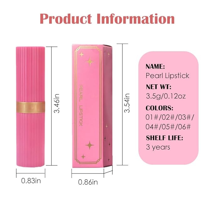 Coral Pink Metallic Lipstick for Women,Lightweight Shimmer Frosted Lipstick,Glitter Lip Gloss Stain Long Lasting Waterproof Smudge Proof 24 Hour Full Coverage Lip Makeup,Vegan