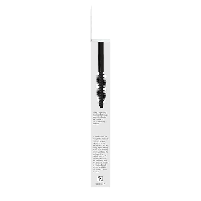 Neutrogena Healthy Lengths Mascara for Stronger, Longer Lashes, Clump-Free, Smudge Proof, Flake-Free, Lengthening Mascara with Olive Oil & Vitamin E Nourishes Eyelashes, Black 02, 0.21 oz