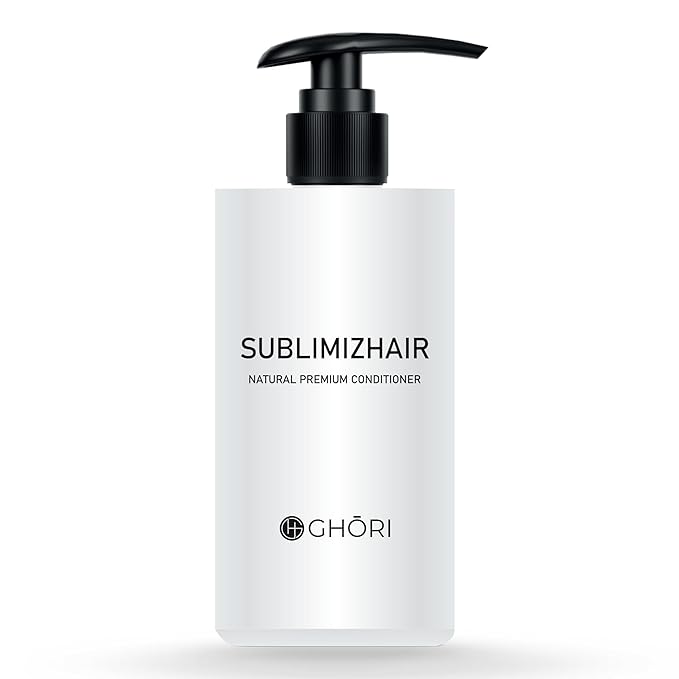 Sublimizhair Herbal Premium Conditioner for Silky Smooth Hair | Detangles, Strengthens Damaged Strands | Deep Hydration & Frizz Control, Nourishing Conditioner | Sulphate-Free, 300 ml/10.1 fl oz