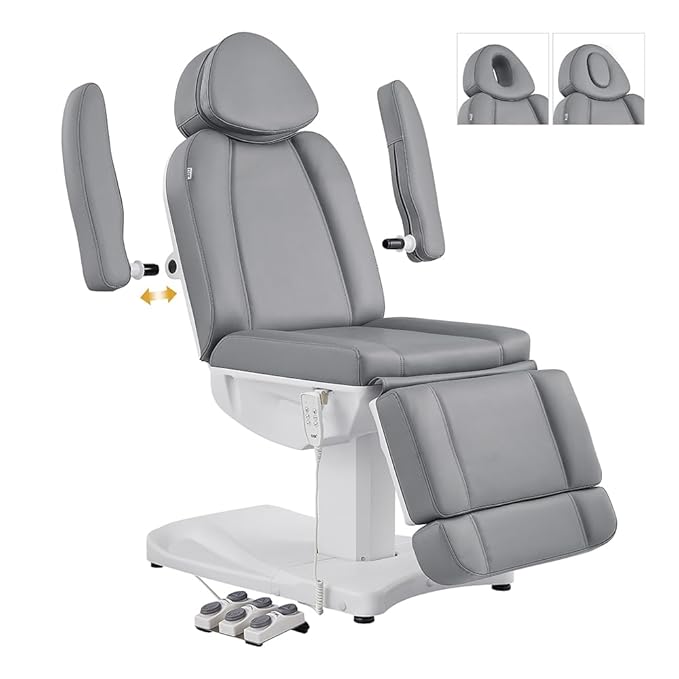 Dir Medical Examination Chair Facial Beauty Spa Bed and Chair with 3 Motors Ink