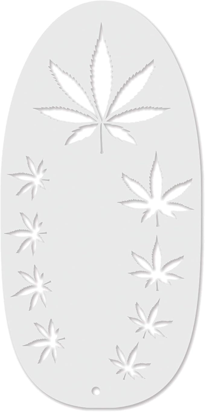 Stencil1FX Mary Jane Makeup Stencil Durable Quality Reusable Stencils United States Stencil America for Parades, Parties and More!