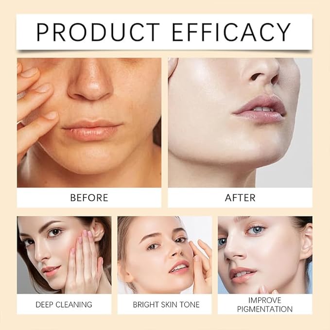 Turmeric & Vitamin C Gel Cleanser - 4 fl oz | Deep Cleansing, Hydrating & Radiance - Boosting for Most Skin Types