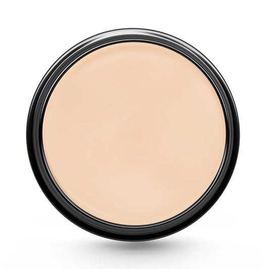 Graftobian HD Glamour Crème Foundation 1/2oz, Weightless Full Coverage Makeup, 65 Inclusive Shades, For All Skin Types, Natural or Full-Glam Looks, For Professionals and Beginners (Soft Peach)