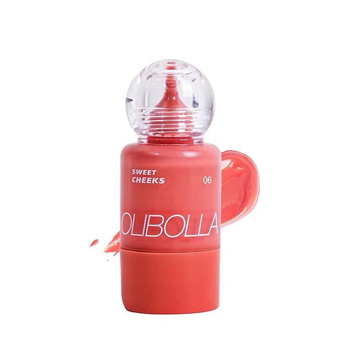 Liquid Blush, High Pigment, Buildable, Lightweight, for Radiant & Flushed & Dewy Cheeks, Long-lasting, Hydrating Cream Blush, For Dry Skin, 0.31 fl.oz