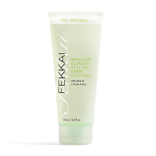 Fekkai The Original Brilliant Glossing Styling Creme - 3.4 oz - Boosts Shine, Smoothes Frizz & Defines Curls with Olive Oil - Free of Sulfates, Parabens, Phthalates - Vegan, Cruelty-Free