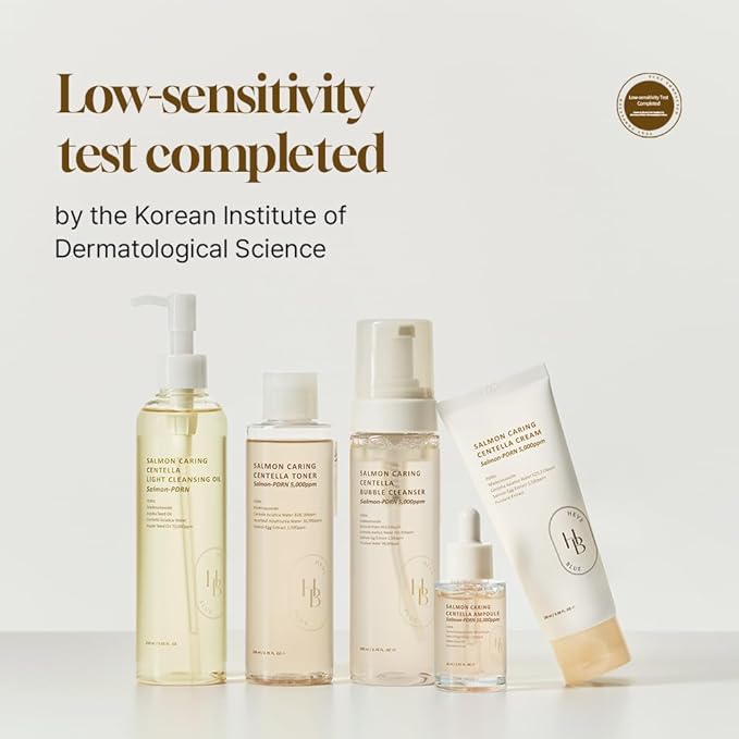 Salmon Caring Centella Bubble Cleanser - Salmon PDRN, pH 5.5, Salmon Egg Extract, Centella, Moisturizing, Balancing, Pore Cleansing, Low Irritation, Hypoallergenic, Sensitive Skin