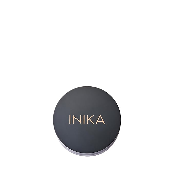 INIKA Organic Mineral Powder Foundation with SPF 25 - Vegan Makeup, Natural Looking, Buildable Coverage, Flawless Radiance & Glow, Blemish Coverage, Cruelty Free, Sustainable Packaging, Trust, 8g