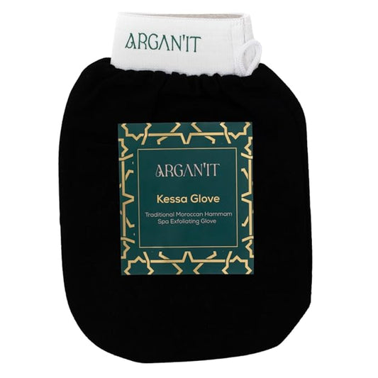 Moroccan Exfoliating Kessa Glove - Traditional Beauty Essential for Deep Skin Cleansing, Skin Exfoliation & Dead Skin Removal