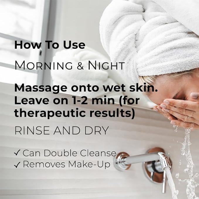 BIONOVA Bioactive Cleanser Oily Skin - Non-Foaming Facial Cleanser Provides a Gentle Deep Clean and Eliminates Excess Oil Face Wash (4.5 fl oz)